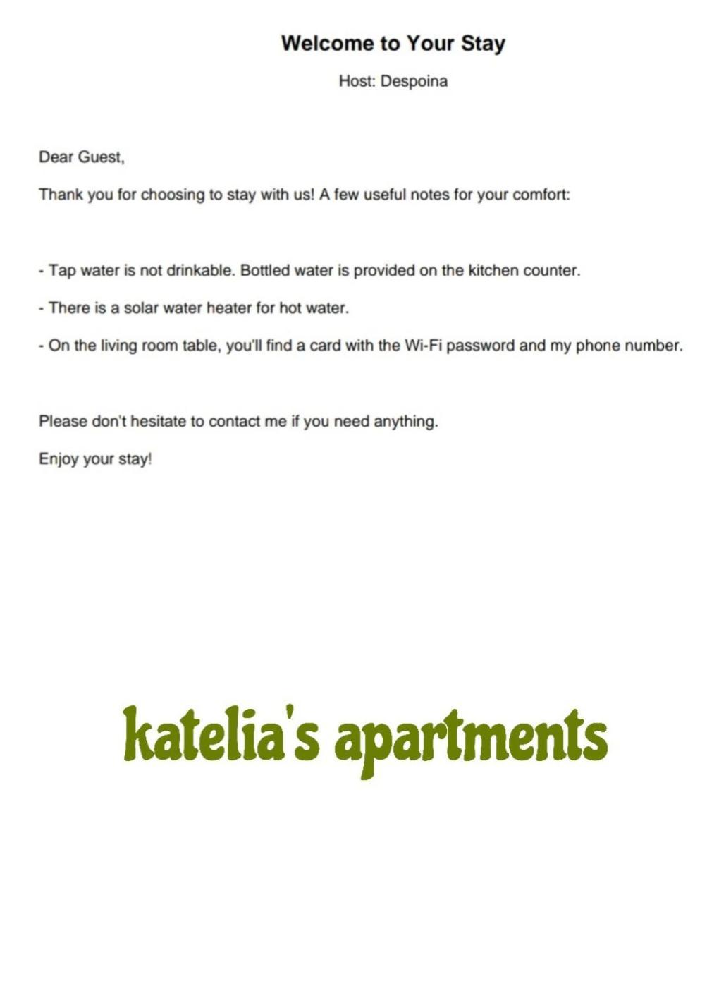Katelia'S Apartments Almiropótamos Zimmer foto